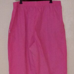Crest Pink L Scrub Bottoms